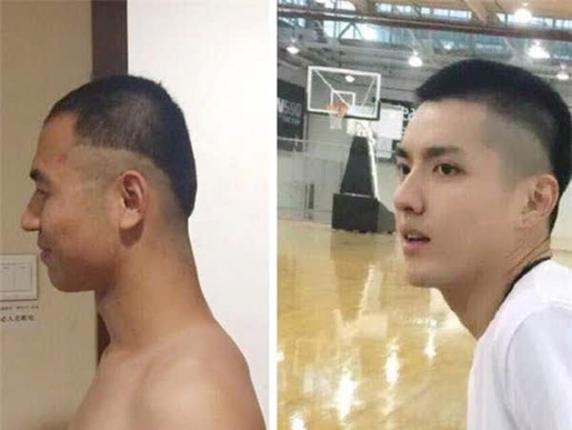 "Toang thật rồi. Nhìn có giống cụ non không cơ chứ, thôi đã trót rồi thì cạo trọc luôn đi để tóc sau mọc lại nhìn cho đỡ khổ thân thằng bé", "Thôi lần sau thì chừa nhé, tóc dài mang ra quán hoặc không thì phải thực hành nhiều vào trước khi cầm kéo cắt tóc cho con nhé. Nhìn mặt thằng bé khóc tội không cơ chứ!" là những bình luận dân tình để lại dưới những bức ảnh thảm họa cắt tóc.