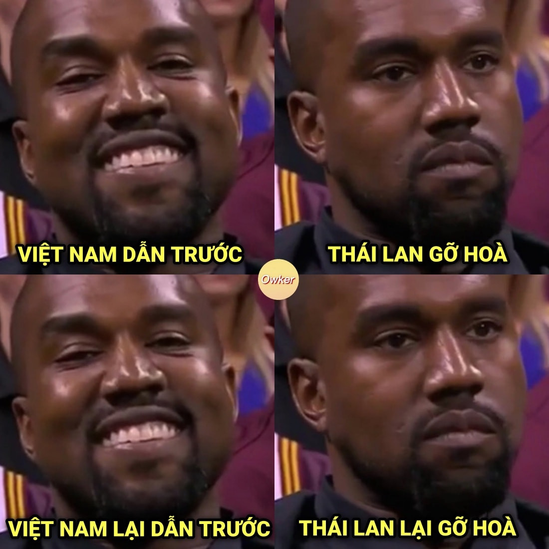 Cảm xúc của NHM khi xem trận đấu giữa U23 Việt Nam và U23 Thái Lan tại VCK U23 châu Á.