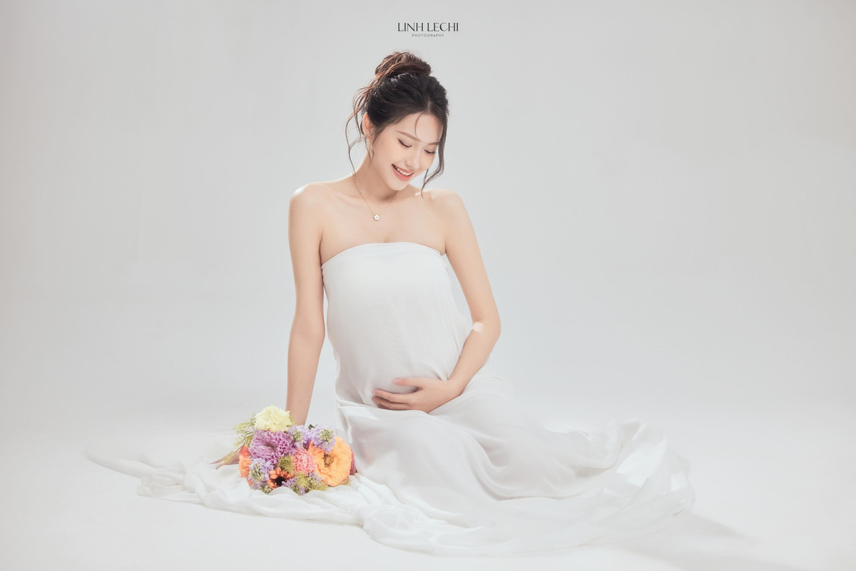 Dù có vẻ tăng cân nhưng những đường nét xinh đẹp của Doãn Hải My là không phải bàn cãi.