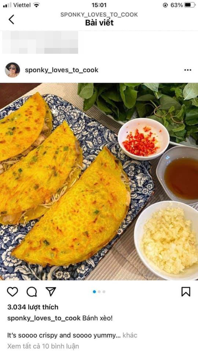 Thậm chí, P.N.A.N còn chăm chỉ copy nguyên công thức làm thịt nướng từ tài khoản gốc sang trang cá nhân của bản thân.