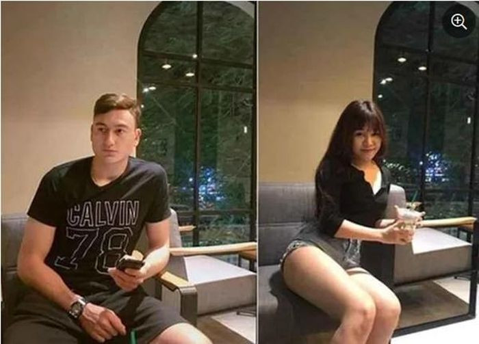 Yến Xuân và Văn Lâm cũng tuyệt đối nói "không" với việc chia sẻ hình ảnh đối phương trên mạng xã hội. Nếu có thì ảnh cũng được che chắn và chọn ở những góc chụp khéo léo để tránh lộ diện người còn lại.