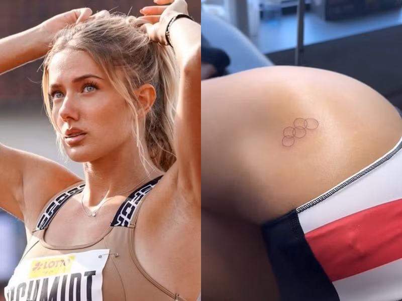 Schmidt sinh năm 1998, từng được Busted Coverage bình chọn "Nữ vận động viên quyến rũ nhất thế giới" vào năm 2017.