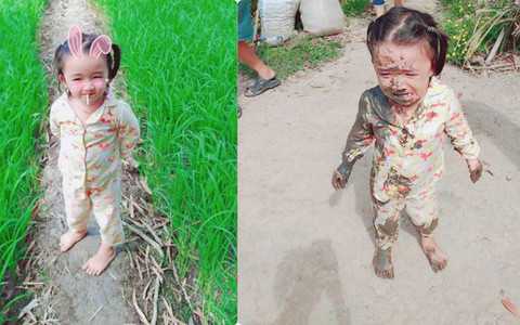 Cô bé đi ra thăm ruộng nhưng ai ngờ nhận ngay cái kết đắng.