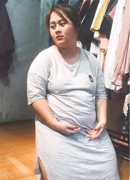 Trước năm 2019, Mỹ Hảo từng đạt mức cân nặng đỉnh điểm là 92kg, cơ thể mập mạp, sồ sề với những tảng mỡ đeo bám.