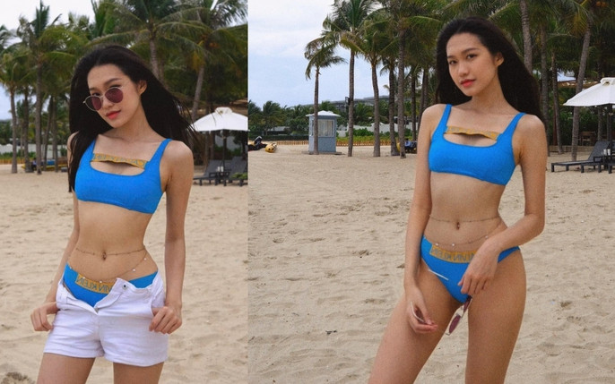 Trước đó, khoảnh khắc bạn gái Đoàn Văn Hậu diện bikini khoe dáng trên du thuyền từng gây sốt trên mạng xã hội.