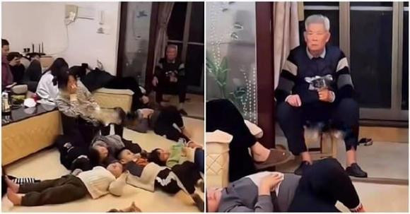 Các cháu có dịp quây quần bên nhau vào dịp Tết nguyên đán.