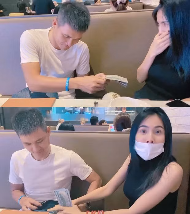 Song không chỉ dừng ở khoản chăm lo vật chất, Công Vinh còn nhường nhịn vợ trong mọi vấn đề. Còn nhớ, có lần trên sóng truyền hình, nam cầu thủ đình đám từng nói: "Trong tranh cãi với vợ, mình thắng để làm gì? Vợ mình thắng mình được cái gì? Cũng chẳng được gì cả!".