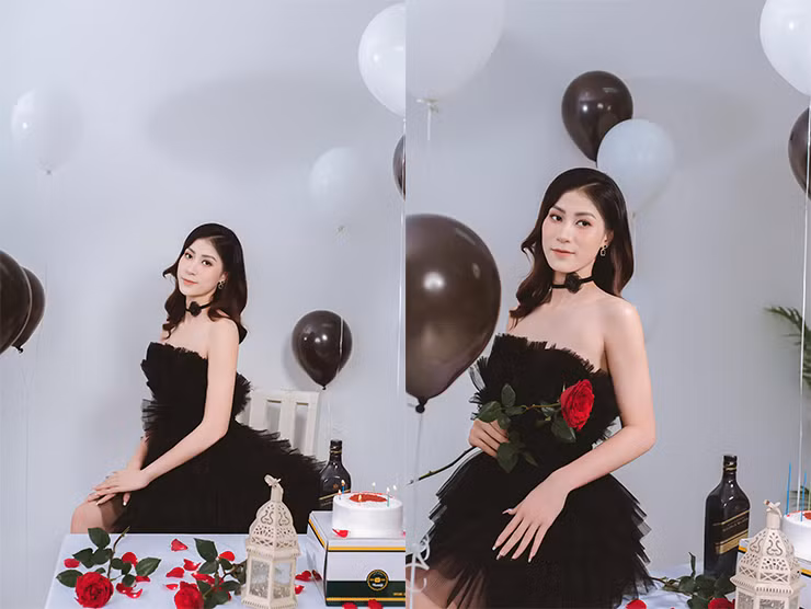 Khác với vẻ khỏe khoắn, thể thao ngày thường, trong bức ảnh mới đăng vận động viên bóng chuyền Kiều Trinh khoe bờ vai trần trắng tinh, thon thả, đôi chân dài miên man cùng nhan sắc kiêu sa đã được trau chuốt kỹ lưỡng.