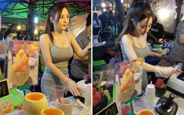 Có khách nam đã chụp lại đăng lên mạng xã hội và cho biết họ cảm thấy bị "sốc nhẹ". Tất nhiên, việc quá nổi bật cũng đưa ra ý kiến trái chiều.