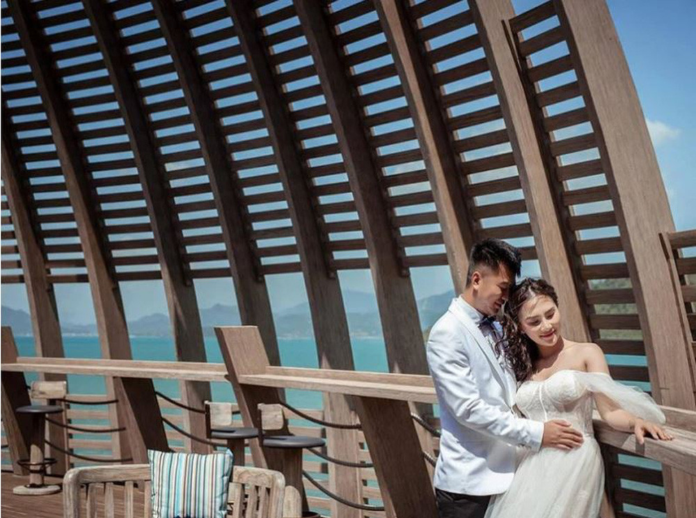 Trên trang cá nhân, Vũ Phương Anh thường khoe các tấm hình ngọt ngào với chồng mình.