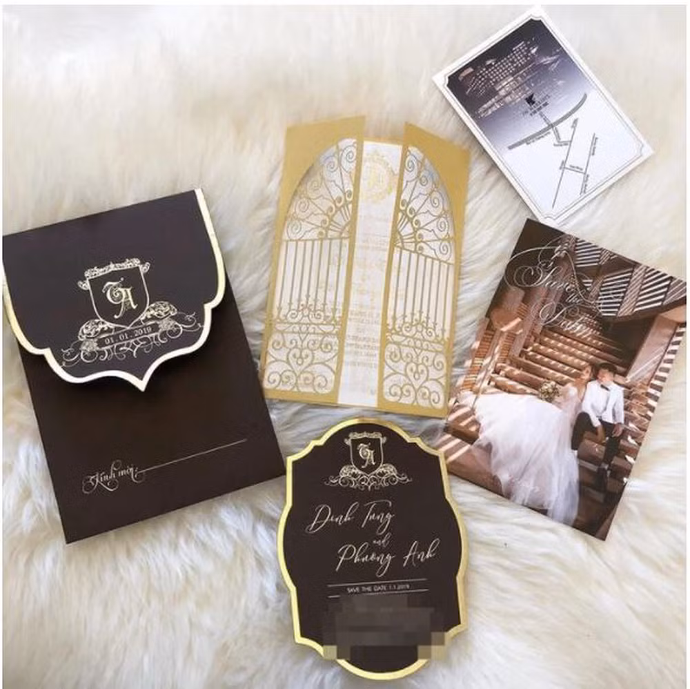 Lễ cưới chính thức của Vũ Phương Anh được tổ chức vào 1/1/2019 - ngày đầu năm mới và cũng là ngày kỉ niệm 3 năm yêu nhau của hai vợ chồng.