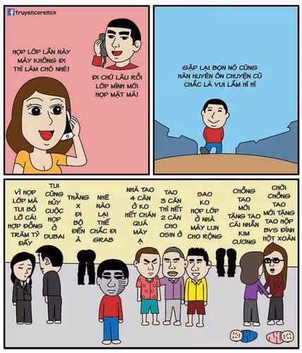 Từ những bức ảnh họp lớp đầu năm được các bạn trẻ chia sẻ rầm rộ trên mạng xã hội thì có thể thấy không phải năm nào các buổi tụ họp cũng diễn ra suôn sẻ như nhiều bạn trẻ kỳ vọng.