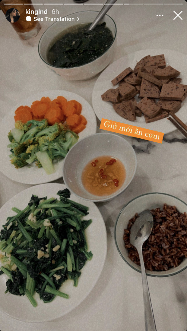 Mâm cơm của Linh Ngọc Đàm đảm bảo đủ các yếu tố dễ nấu, nấu nhanh nhưng dinh dưỡng vẫn trọn điểm.