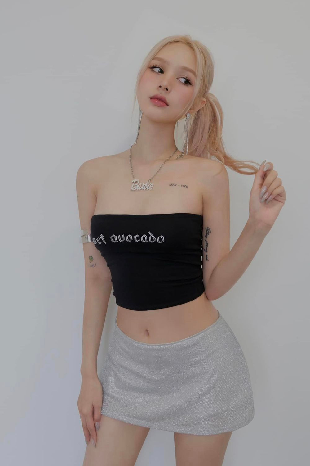 Xoài Non sở hữu vóc dáng đẹp.