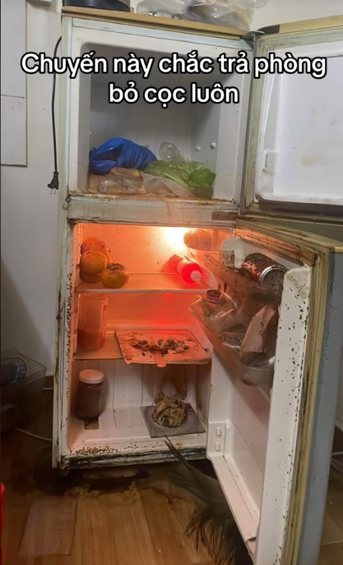 Cẩn thận tắt hết điện phòng cháy nổ bất ngờ ở phòng trọ nhưng lại quên rằng trong tủ lạnh vẫn còn đồ... và cái kết ngày trở lại thật kinh khủng.