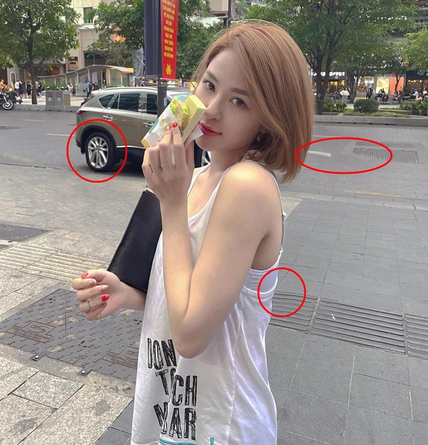 Sau khi đăng ảnh bị dân tình vào "bóc mẽ", Trâm Anh cũng thẳng thắn cap lại bình luận và tuyên bố: "Kệ tôi đi!".