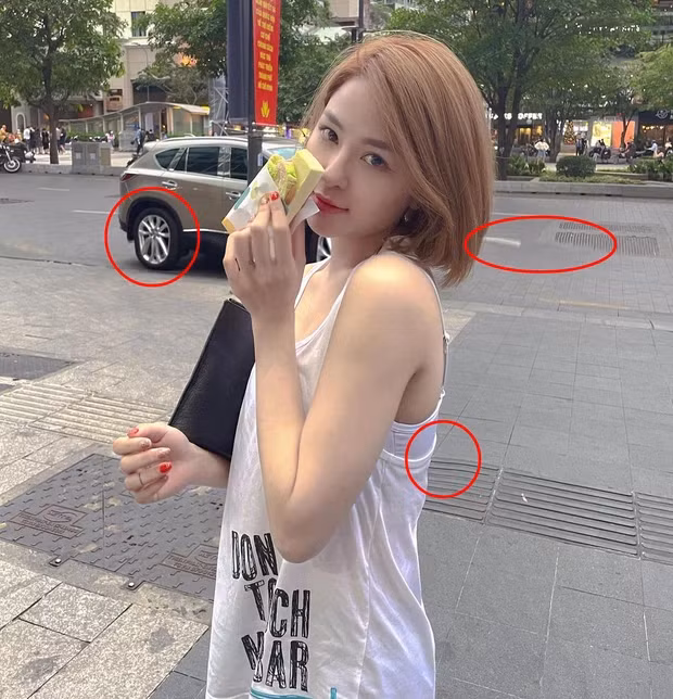 Sau khi đăng ảnh bị dân tình vào "bóc mẽ", Trâm Anh cũng thẳng thắn cap lại bình luận và tuyên bố: "Kệ tôi đi!".