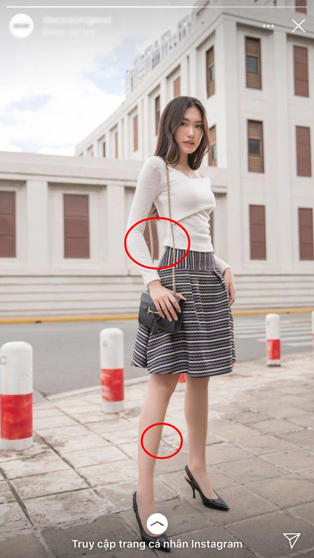 Nhan sắc, vóc dáng của Hải My thì không cần bàn cãi. Tuy nhiên, để mọi thứ trên cả mức hoàn hảo, có vẻ như cô nàng sử dụng đến các biện pháp chỉnh sửa nhưng có phần quá đà.