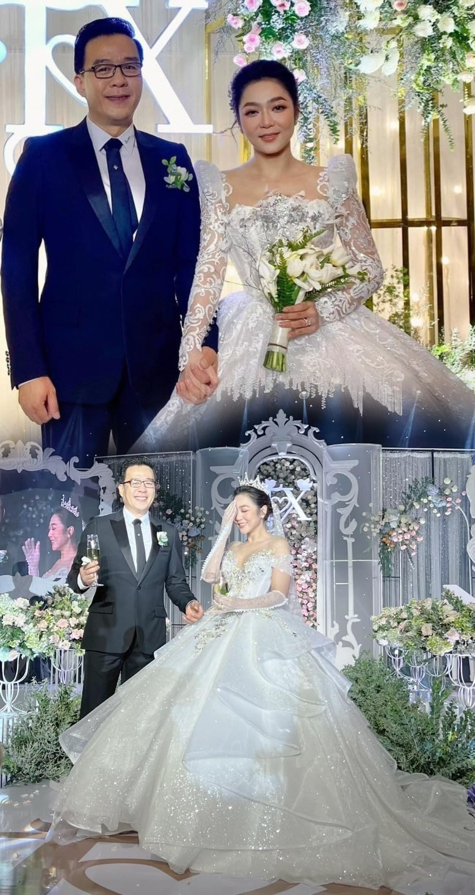 Bằng chứng là trên trang cá nhân của đại gia cá Koi đều ngập tràn hình ảnh bà xã xinh đẹp. Mỗi lần vợ livestream khoe giọng hát, Thắng Ngô cũng là người đầu tiên chia sẻ kêu gọi mọi người vào ủng hộ.