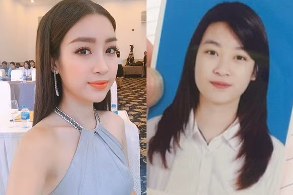 Đỗ Mỹ Linh sở hữu nét đẹp ngây thơ, trong trẻo khi còn là học sinh qua tấm ảnh thẻ. Càng trưởng thành, mỹ nhân 9x càng mặn mà.