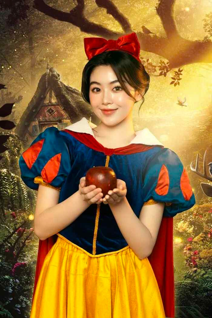 Với nhan sắc dịu dàng, thanh tú, Lọ Lem dễ dàng chinh phục người hâm mộ với tạo hình đậm chất cổ tích.