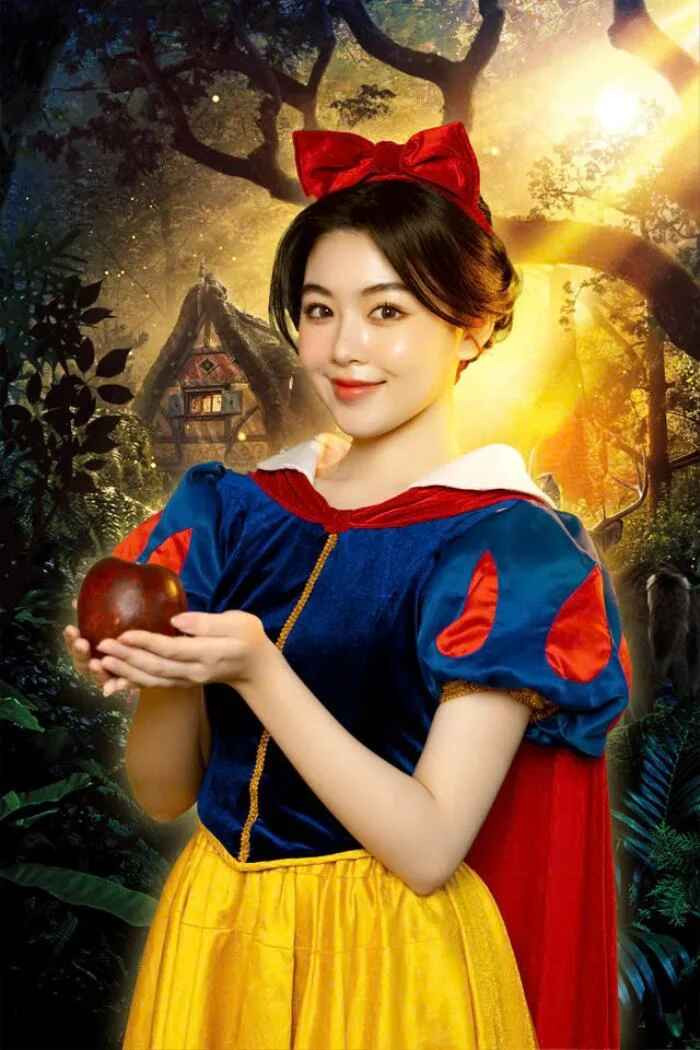 Mới đây, cư dân mạng được phen xôn xao trước những hình ảnh mới của Lọ Lem. Cụ thể, con gái lớn MC Quyền Linh hóa thân thành nàng công chúa Bạch Tuyết.