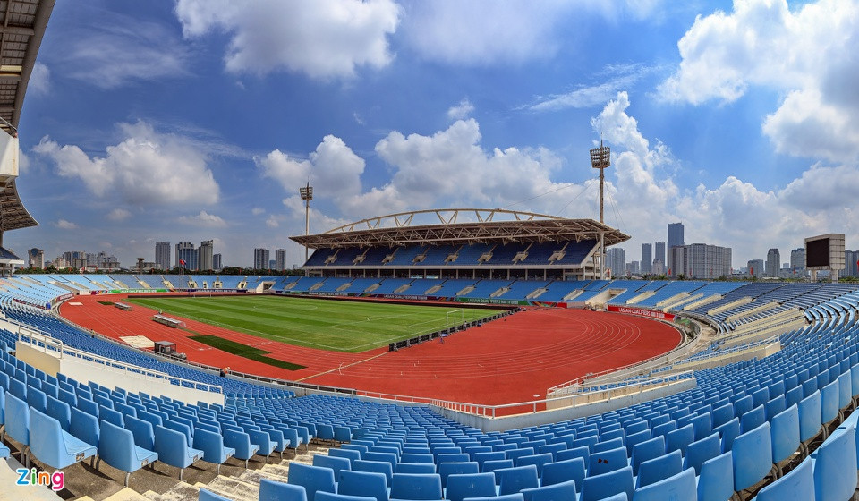 Chiều 28/9, công tác sửa chữa, nâng cấp sân vận động Mỹ Đình được triển khai ở nhiều hạng mục để kịp tiến độ báo cáo Bộ Văn hóa Thể thao &amp; Du lịch cũng như tổ chức các trận đấu sắp tới của tuyển Việt Nam.