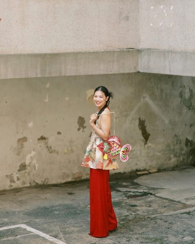 Mỗi khi đi sự kiện có cả celeb hay có hot girl nổi tiếng, trông Ánh Viên không hề lép vé mà vẫn nổi bật với nét riêng dịu dàng và thanh lịch của mình.