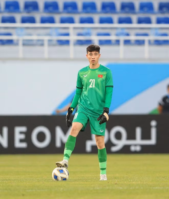 Quan Văn Chuẩn có thể xem là phát hiện của U23 Việt Nam tại VCK U23 châu Á 2022.