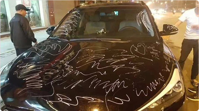 Những chiếc xe lãnh hậu quả vô cùng nặng nề khi đậu đỗ không đúng nơi quy định.