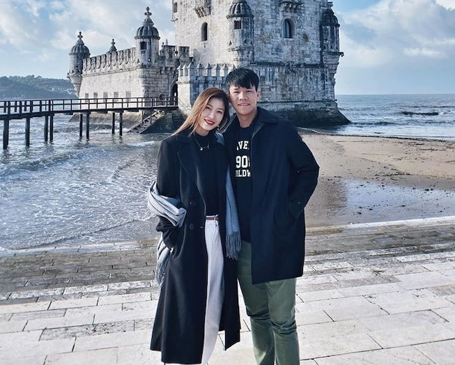 Không nổi bật như Quỳnh Anh, Nhật Lê hay Yến Xuân... Vóc Đỗ khá kín tiếng trong dàn WAGs Việt. Tuy nhiên, bạn gái của Văn Dũng - hậu vệ trái của CLB Hà Nội lại có cuộc sống chuẩn rich kid.