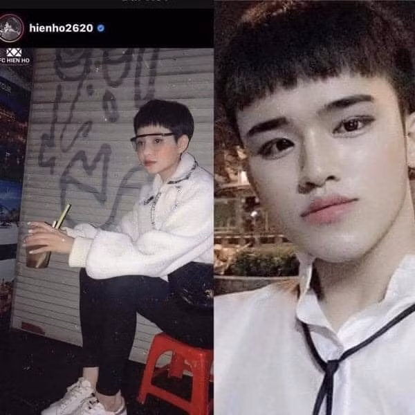 Bên dưới loạt ảnh này là những bình luận trái chiều, người cho rằng biểu cảm và vóc dáng cao gầy của Trần Đức Bo khi mặc đồ nữ và ca sĩ Hiền Hồ ở một số khoảnh khắc có phần giống nhau.