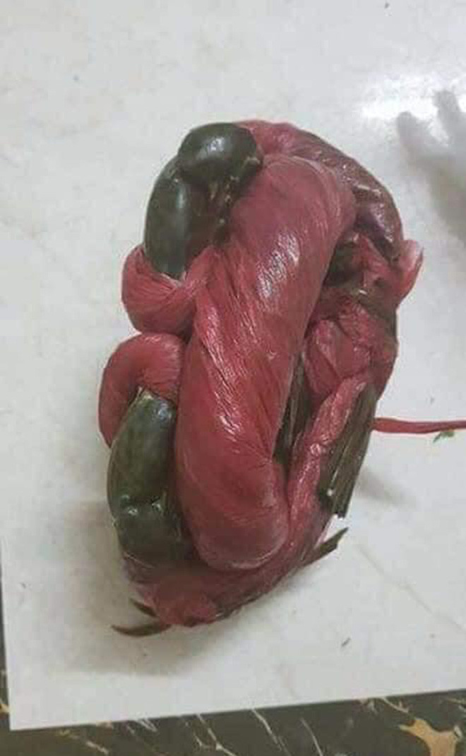 Thậm chí, cô còn quay clip lại để dân mạng lấy làm tin. Phải đứng lột cả buổi thì con cua kia mới được "giải thoát".