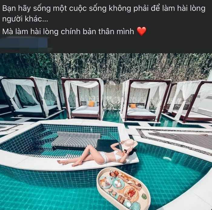 Trên trang Facebook cá nhân của Hương Giang, nhiều người phát hiện, cô gái này thường xuyên đăng ảnh ăn mặc gợi cảm, check in ở những địa điểm sang chảnh.