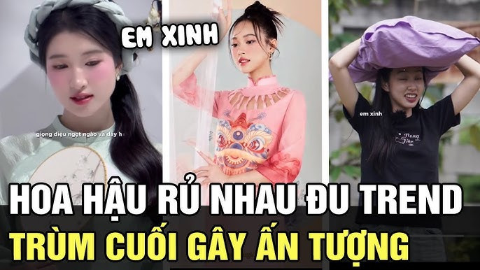 Giai đoạn này chuẩn bị Tết Nguyên đán là khoảng thời gian các chị em thường rủ nhau diện áo dài để thực hiện các bộ ảnh Tết ấn tượng cầu kỳ. Trào lưu "Em xinh" nóng lên đúng dịp này nên càng dễ dàng "bùng nổ".