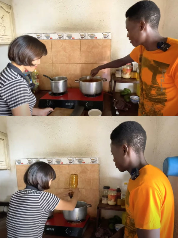 Trước đó, mạng xã hội từng xuất hiện clip Lindo "khẩu chiến" bằng tiếng Việt khi sạp của anh bị phá.