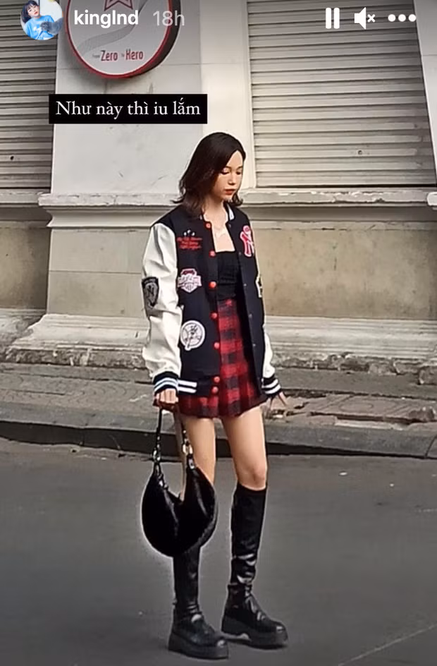 Sau khi bài post của fan được đăng tải, Linh Ngọc Đàm rơi vào trạng thái "giận bay màu".