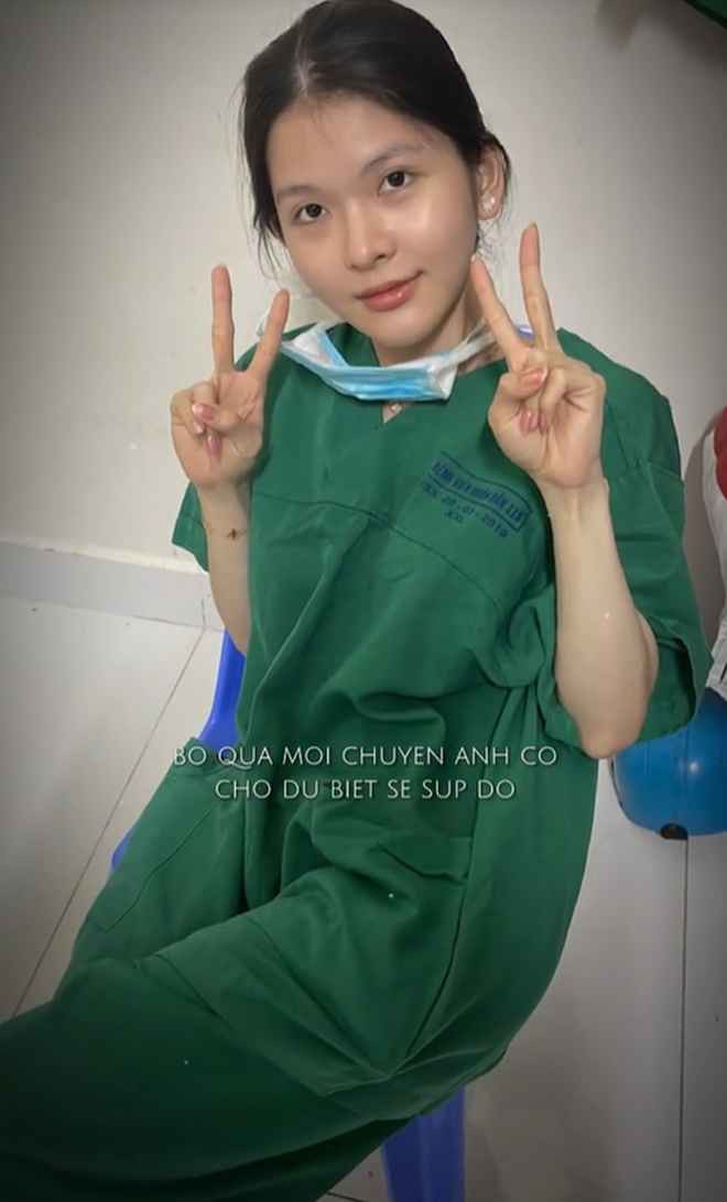 Cận cảnh nhan sắc của Minh Hy.