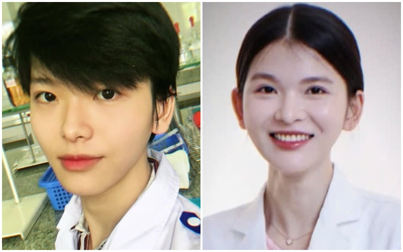 Dù ở quá khứ chưa chuyển giới nhưng Cao Minh Hy vẫn toát lên những nét đẹp phi giới tính, giản dị nhưng cực thu hút.