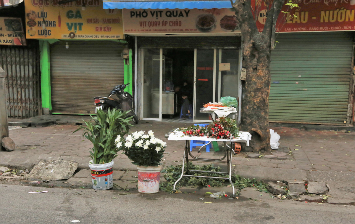 Theo ghi nhận của PV, ngày Tết nên giá thực phẩm tăng nhẹ, cụ thể, súp lơ xanh từ 10.000 đồng tăng lên 17.000 đồng/cây, chanh quả từ 50.000 đồng lên 70.000 đồng/kg, rau cần từ 15.000 đồng lên 20.000 đồng/mớ...