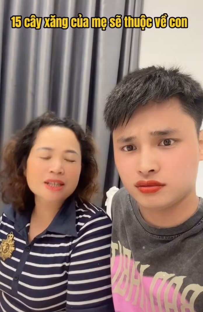 Cụ thể, trong một đoạn clip trước đó, mẹ của Mai Kim Liên đã hứa sẽ tặng Hải Vót 15 cây xăng và 3 ngân hàng tư nhân của gia đình.