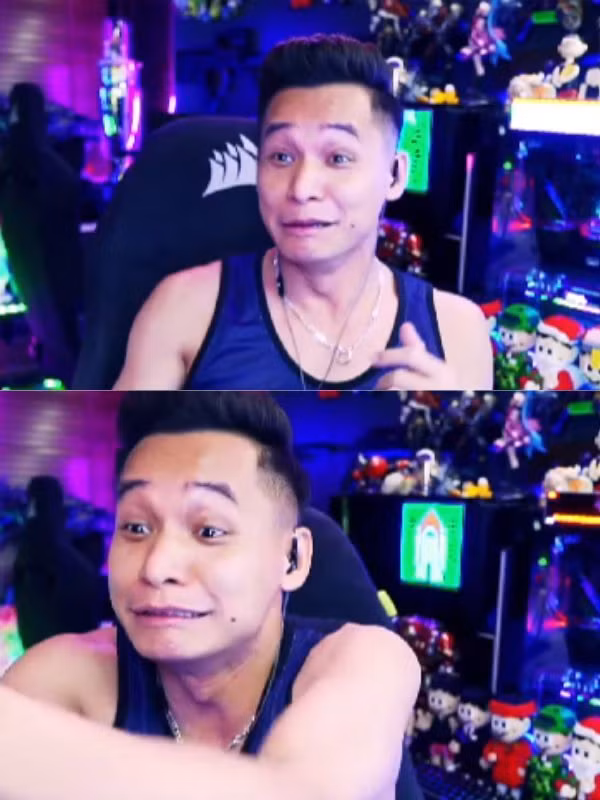 Trước đó 10 phút, khi phát hiện ra có người donate 100 triệu đồng thì Độ Mixi đã thể hiện cảm xúc không thể tin được. Anh chàng "đứng hình" mất vài giây, sau đó nói với mọi người mình nhìn thấy tận "tám số 0".