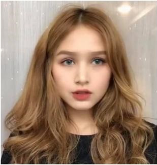 Dù không còn lạ lẫm gì với Xoài Non nhưng phải thừa nhận rằng chụp hình qua app giúp cô nàng xinh lên đôi phần.