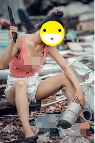 Hiện cư dân mạng vẫn đang ráo riết truy tìm danh tính nhóm cô gái gây sốt ăn mặc phản cảm làm phụ hồ trên.