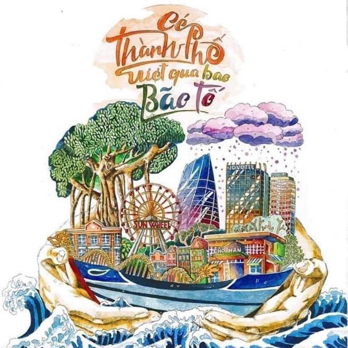 Những ngày này, mạng xã hội lại ngập tràn tinh thần đoàn kết hướng về Đà Nẵng đang chống chọi với dịch bệnh COVID-19. Trong một bức hình hội tụ tất cả những danh lam thắng cảnh, nét đặc sắc nhất của thành phố này, nhiều người xúc động với thông điệp: "Có thành phố vượt qua bão tố".