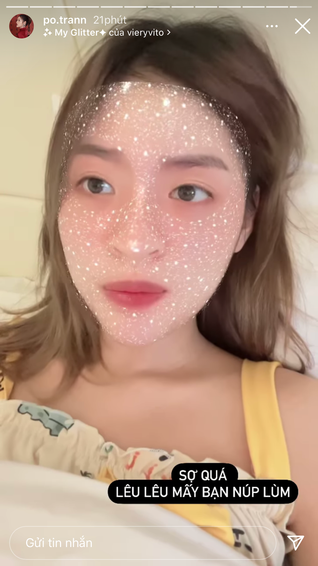 Với hành động trên người đó tiếp tục rep story nhận xét rằng Trần Thanh Tâm trẻ con.