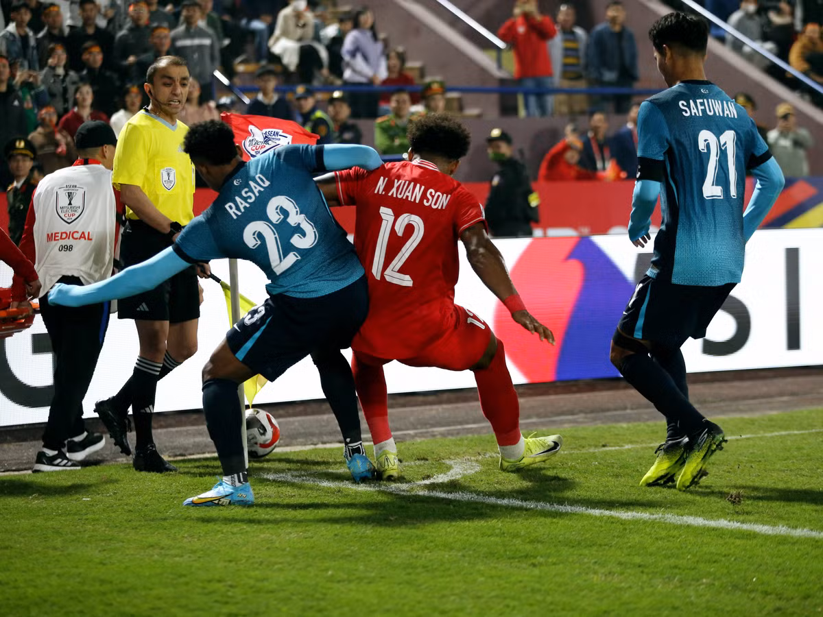 Xuân Son có trận đấu xuất sắc và vươn lên trở thành cầu thủ dẫn đầu danh sách vua phá lưới tại AFF Cup 2024 với 5 bàn thắng.