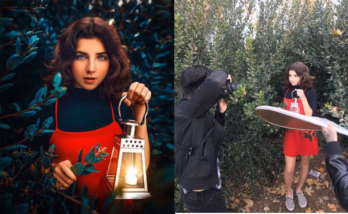 Tưởng chừng để có bức ảnh đẹp phải sắp đẹp cầu kì nhưng dường như của nhà trồng được từ nhiếp ảnh gia cho đến người hắt sáng nên đâu lo thiếu ảnh đẹp.