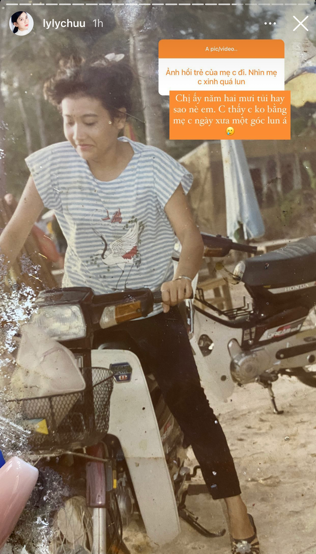 Nhìn mẹ của Chù Disturbia, nhiều người hiểu ra vì sao sau bao năm vẫn giữ phong độ đẹp xuất sắc. Bởi nhan sắc mẹ của cô nàng thuộc hàng chẳng kém cạnh hot girl.