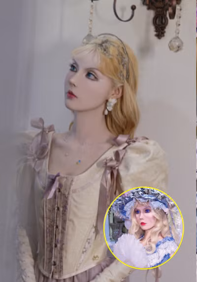 Không phải ngẫu nhiên mà người ta gọi Delilah là " búp bê sống", chính cô đã tự giới thiệu về bản thân mình như vậy trên một chương trình truyền hình ở Trung Quốc và khiến những người xem tại trường quay đi từ "chế giễu" đến ngỡ ngàng.